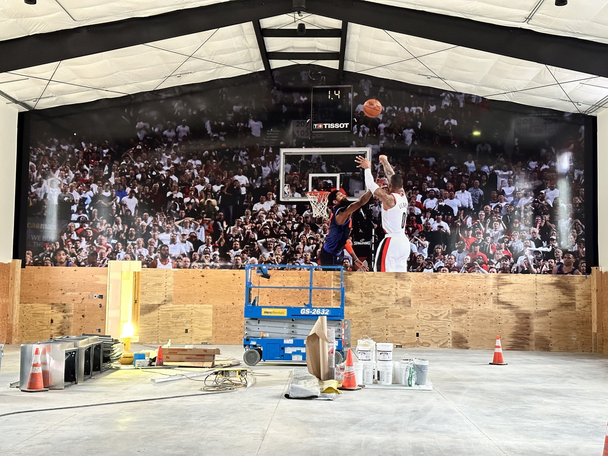 Basketball Wall Mural