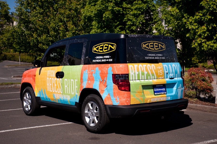 KEEN branded sport utility vehicle