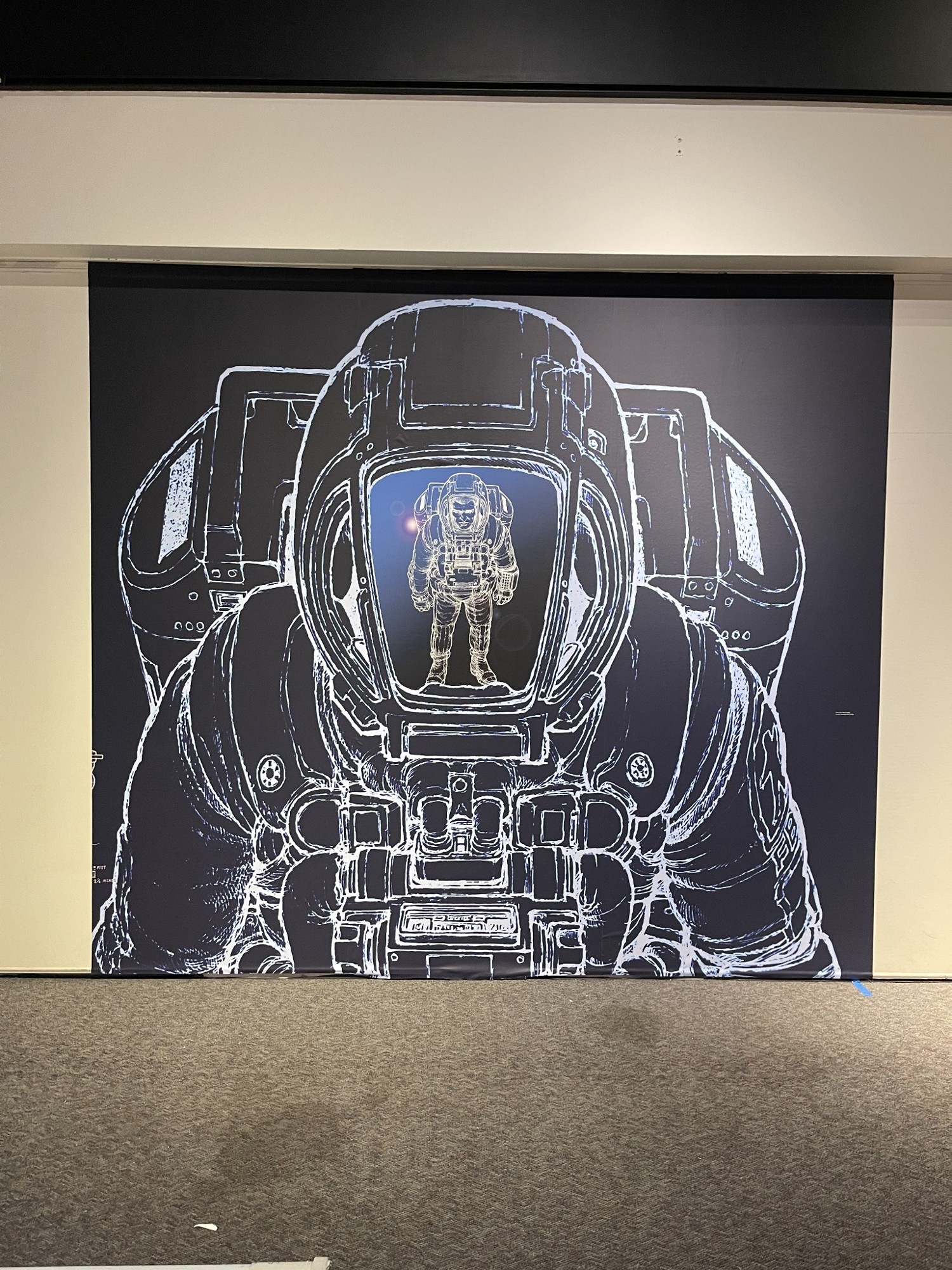 Technical Illustration Display Panel