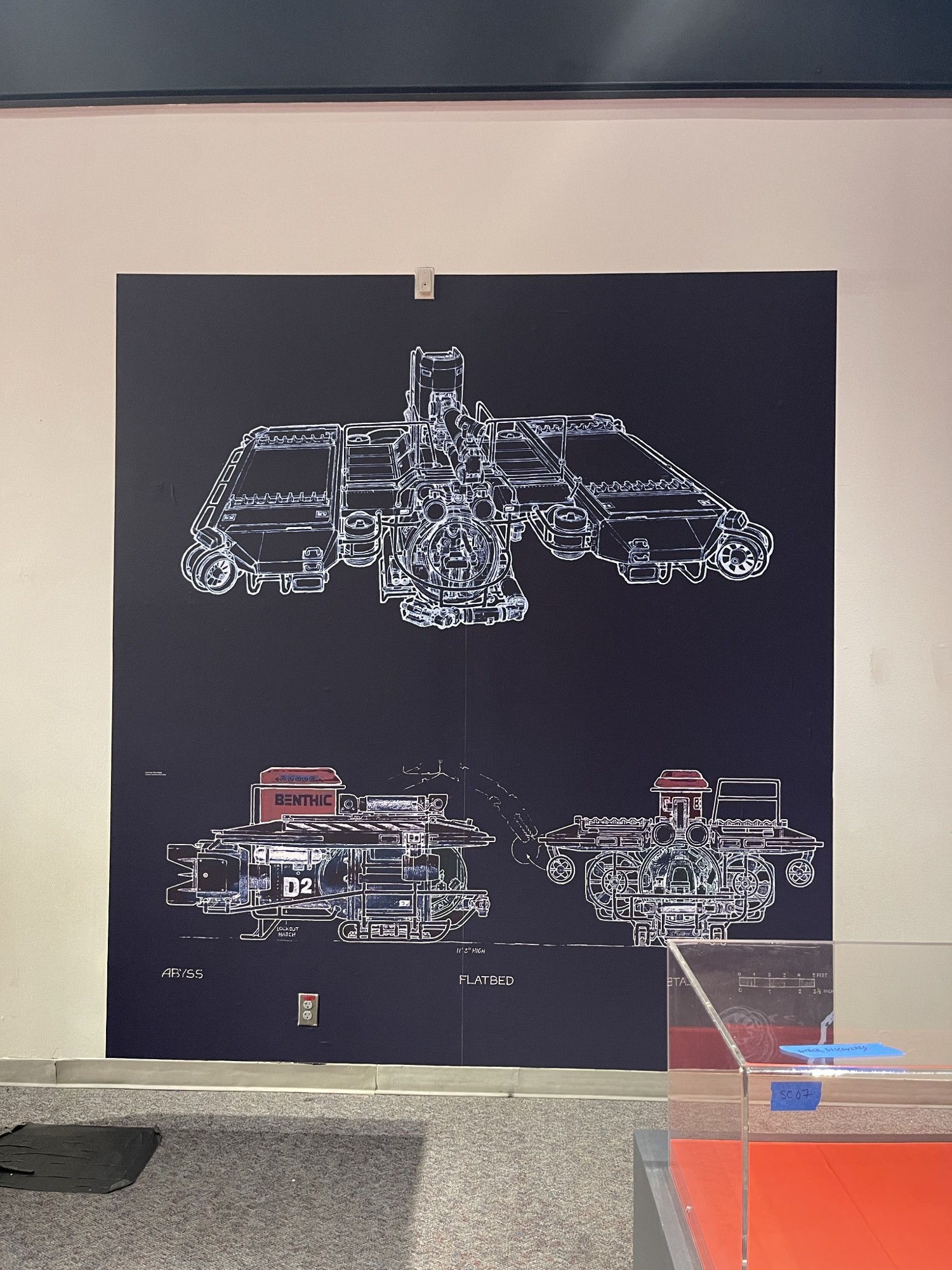 Technical Illustration Wall Graphics